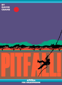 Pitfall Colecovision US box art